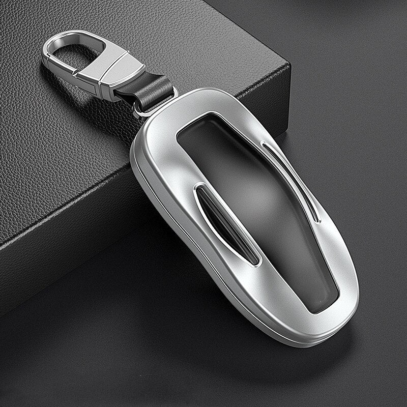Aluminum Alloy Tesla Key Fob Case Key Cover For Tesla Model S, 3